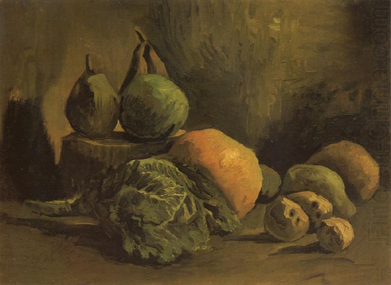 Still life with Vegetables and Fruit (nn04), Vincent Van Gogh